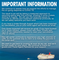 Carnival to Resume Cruises in Summer When Virus Order Ends