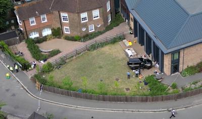 Britain Wimbledon School Crash