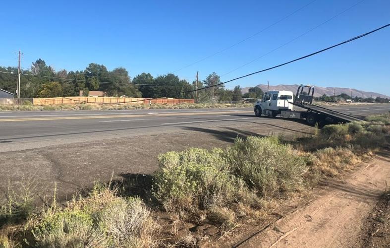 Crash on Pyramid Highway