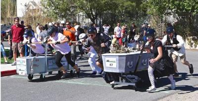 Slaughterhouse Lane Coffin Races in Gardnerville