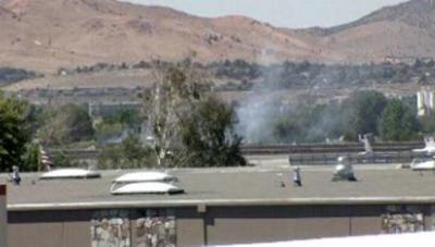 Forward Progress Of Brush Fire Near Telegraph Street Stopped