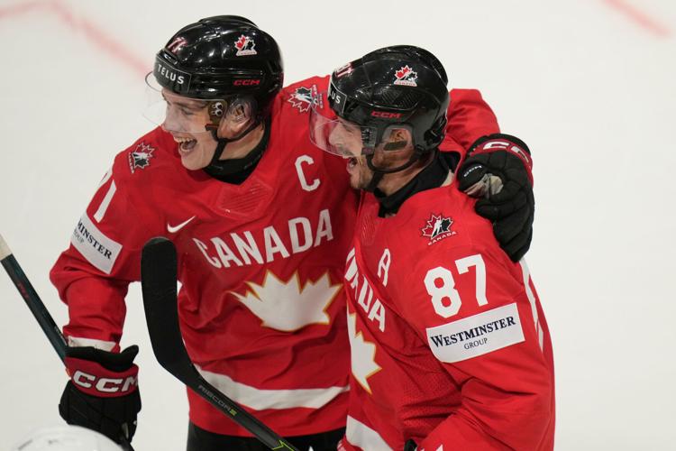 APTOPIX Switzerland World Championship Ice Hockey