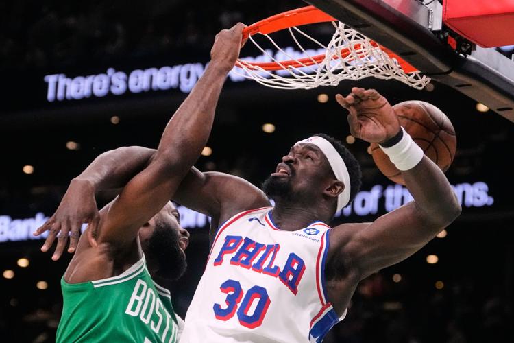 76ers Celtics Basketball