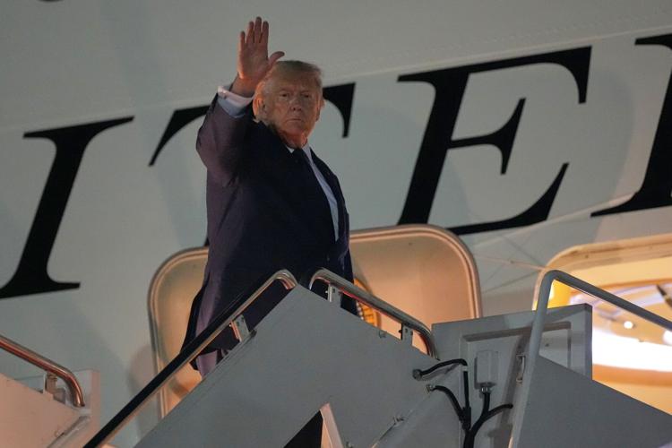 APTOPIX Turkey NATO Summit Trump