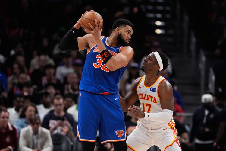 Knicks Hawks Basketball
