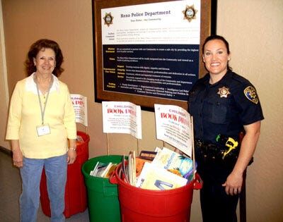 RPD Donates 480+ Children's Books to Washoe County School District