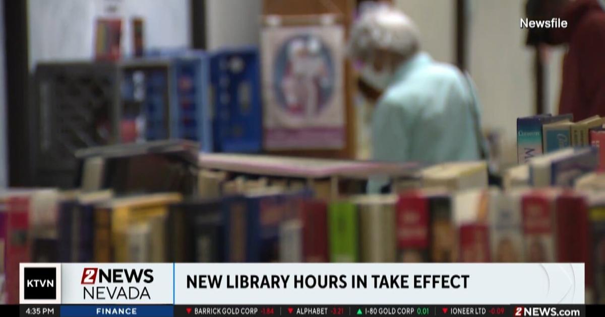 Trista Reno Library New hours for Washoe County libraries | Local News | 2news.com
