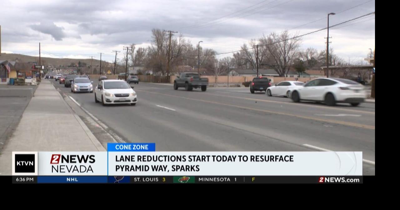 Drivers will begin to see overnight lane reductions on Pyramid Way in ...