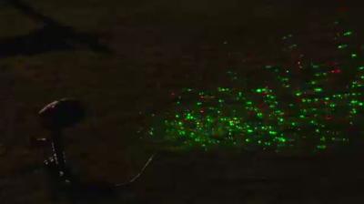 Safe use of laser lights