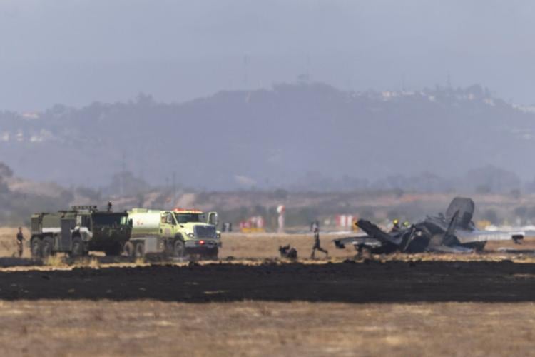 Military Jet Crash California