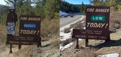 Smokey Bear Sign