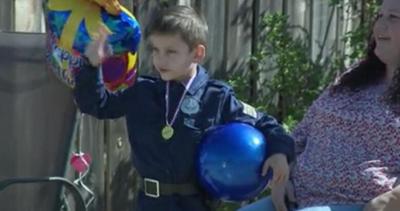 Washoe County Sheriff's Office Helps Boy Celebrate Birthday