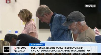 Question 7 would require voters to present photo-identification at the ballot box
