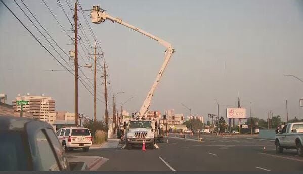 Downed Power Lines Spark Brush Fire | | 2news.com