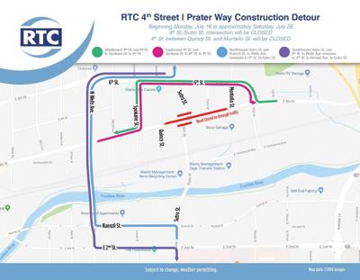 4th Street/Sutro Street Intersection to Close for Paving