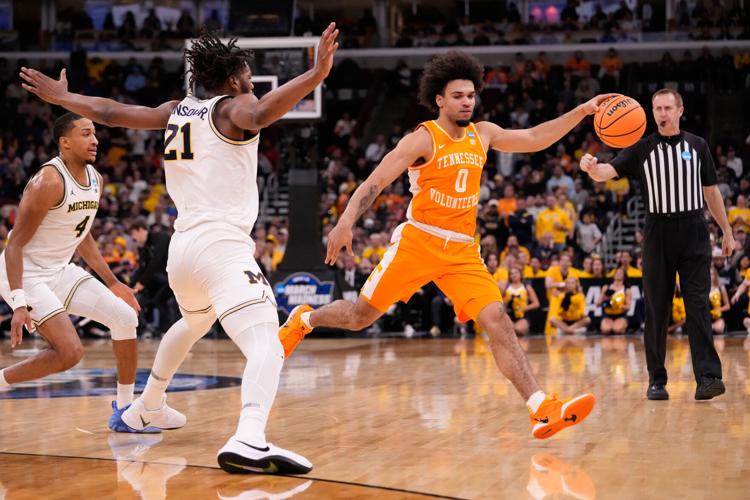 NCAA Tennessee Michigan Basketball