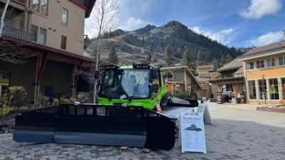 Palisades Tahoe new snowcat
