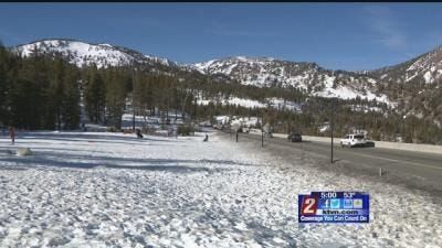 Sierra Snowpack Is Off To Slow Start