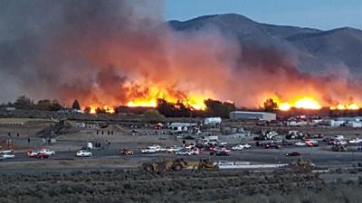 Wildfire Knocked Down in South End of Carson City, Evacuations Lifted