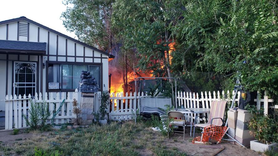 Two Families Displaced After Structure Fire in Northeast Reno