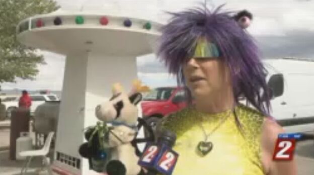 People Gather at Area 51 for Event, One Person Arrested