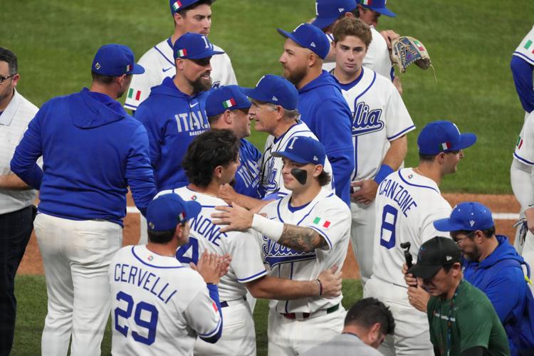 APTOPIX WBC Venezuela Italy Baseball