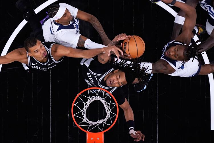 Timberwolves Spurs Basketball
