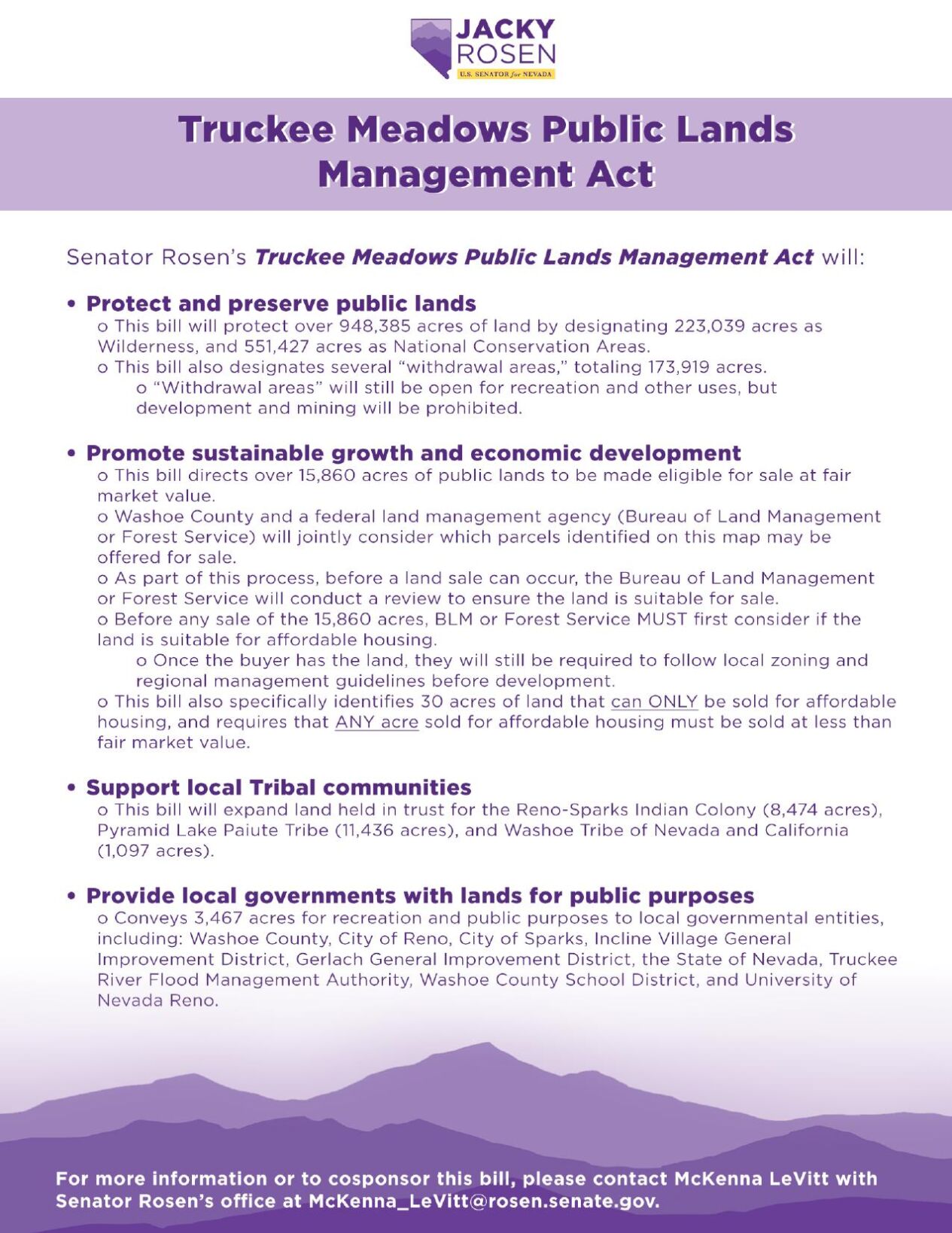 Truckee Meadows Public Lands Management Act