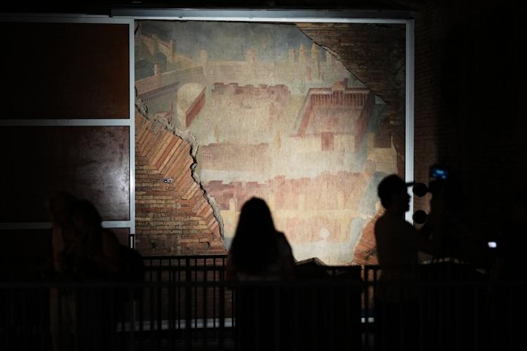 Italy-Ancient Fresco