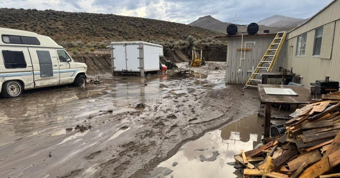 Reports of flash flooding in northeast Nevada