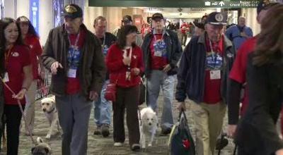Latest Honor Flight Leaves for Washington, D.C.