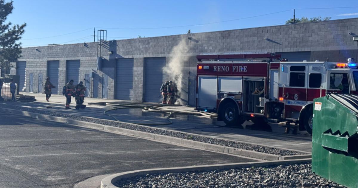Perry Fire Reno Reno Fire Department responds to fire at building on Mill Street ...