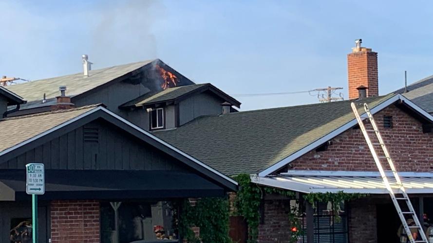 Multiple units on scene of Structure Fire at Holcomb Ave. and Vesta Street in Reno