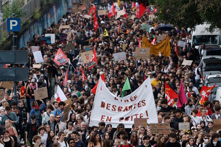 France School Protests