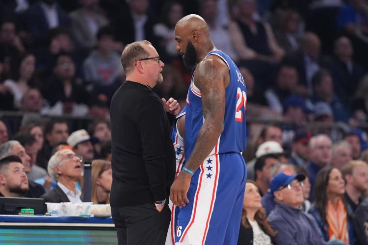 76ers Knicks Basketball