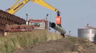 Work Temporarily Stopped on North Dakota Pipeline