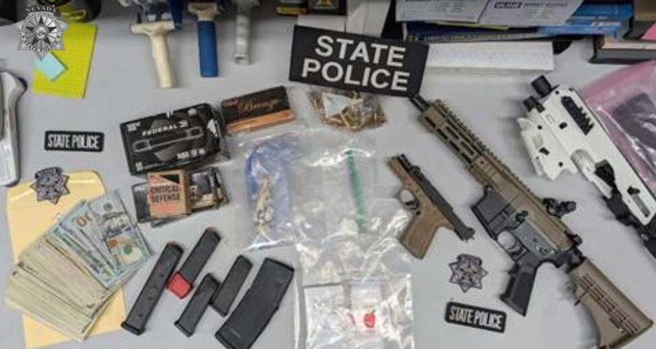 Man arrested on weapons charges in Washoe County