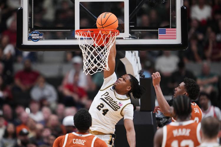 NCAA Texas Purdue Basketball