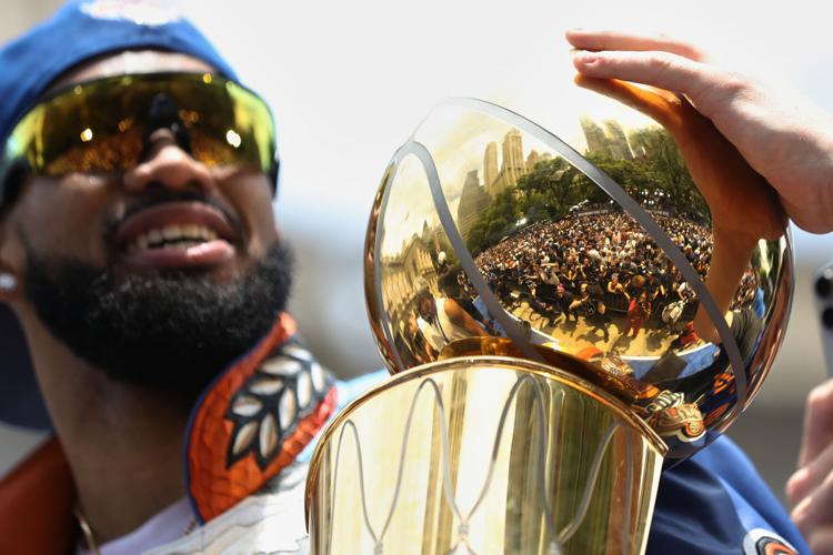 Photos of the New York Knicks parade
