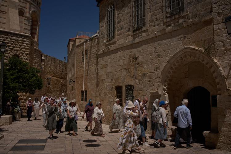 Israel Jerusalem Nun Attacked