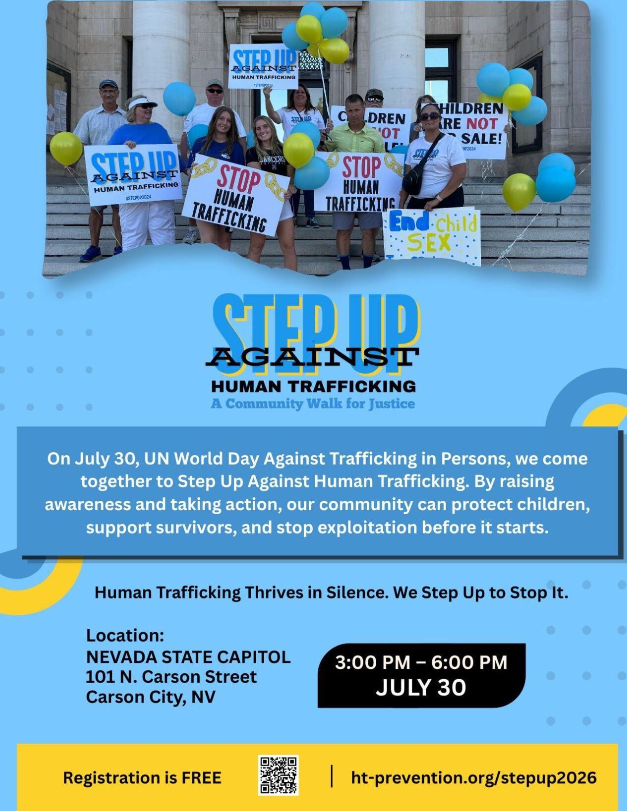 Step Up Against Human Trafficking