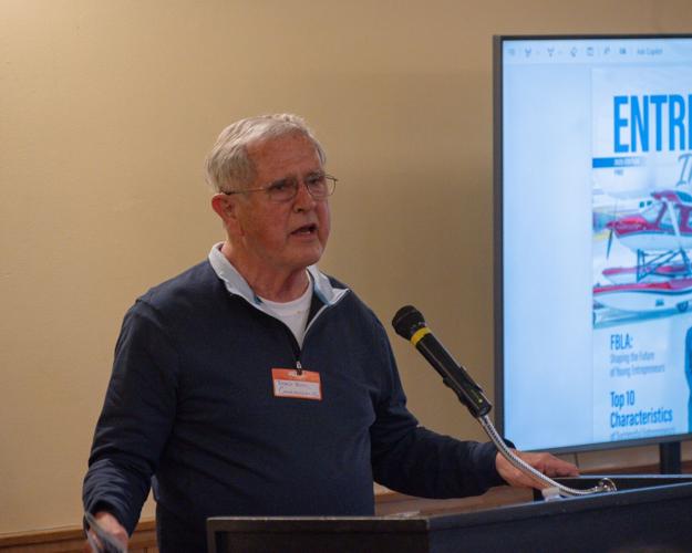 Mr. Don Kuhl announces his matching donation of $36,510 to be reinvested in the students at Carson High