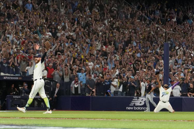 APTOPIX ALCS Guardians Rays Baseball