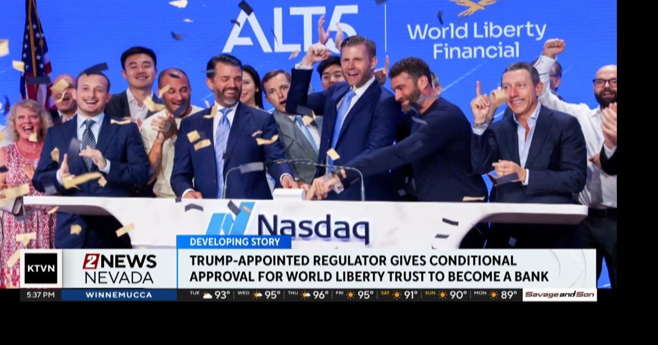 Conditional approval for World Liberty Trust
