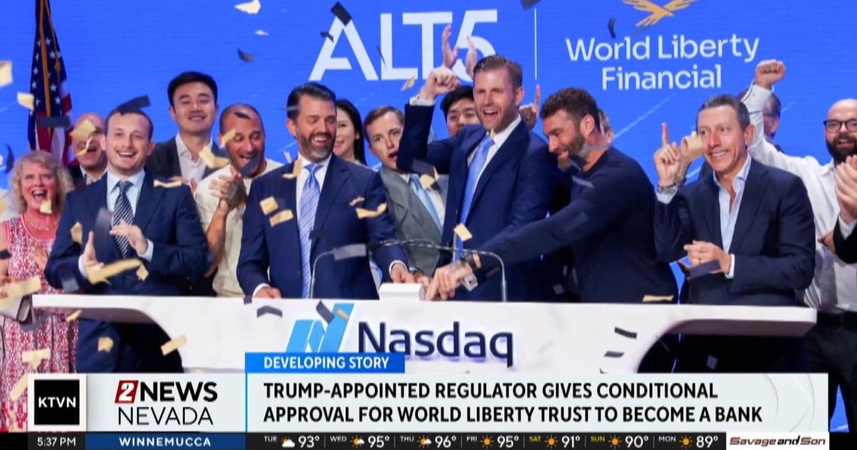 Conditional approval for World Liberty Trust