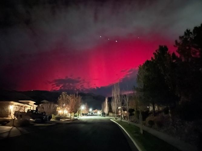Aurora Borealis near Somersett in Reno