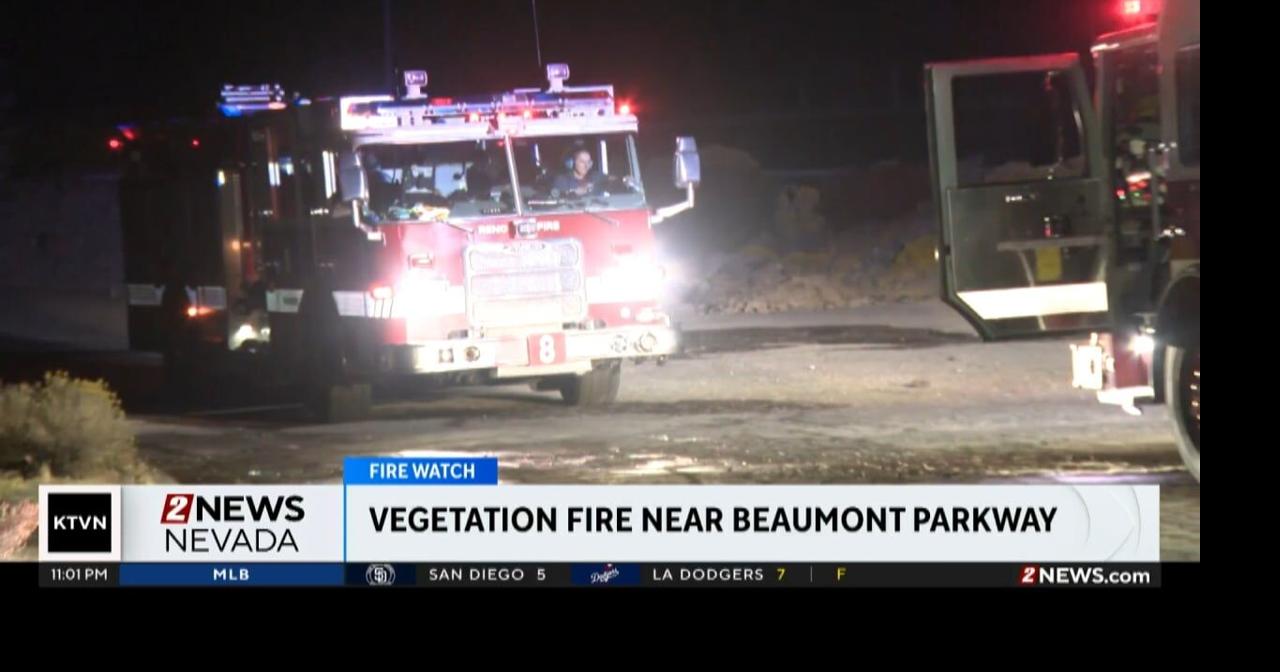 Reno Fire tackles brush fire in west Reno Fire Watch 2news com
