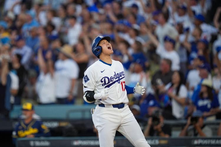 NLCS Brewers Dodgers Baseball