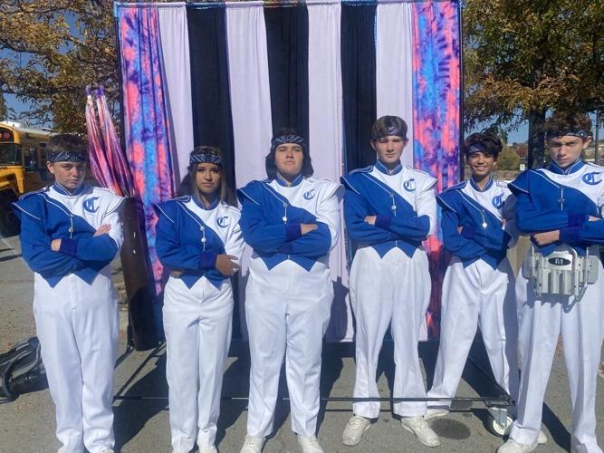 CHS Band before performance