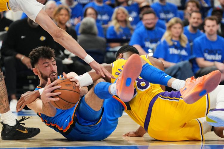 Lakers Thunder Basketball